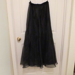 J.B.S Ltd Black Women's Long Skirt Size Medium